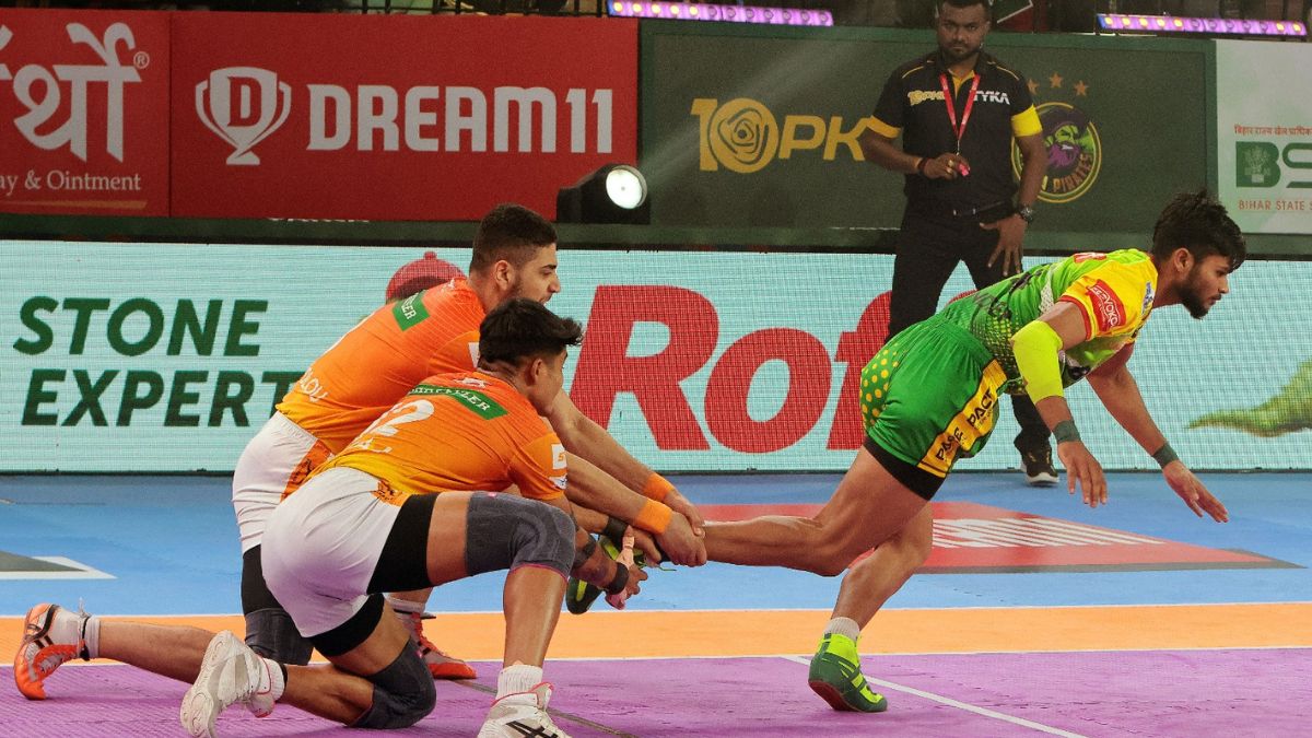 Pkl Season 10 Highlights Patna Pirates Play Out Nail Biting 32 32 Tie With Puneri Paltan