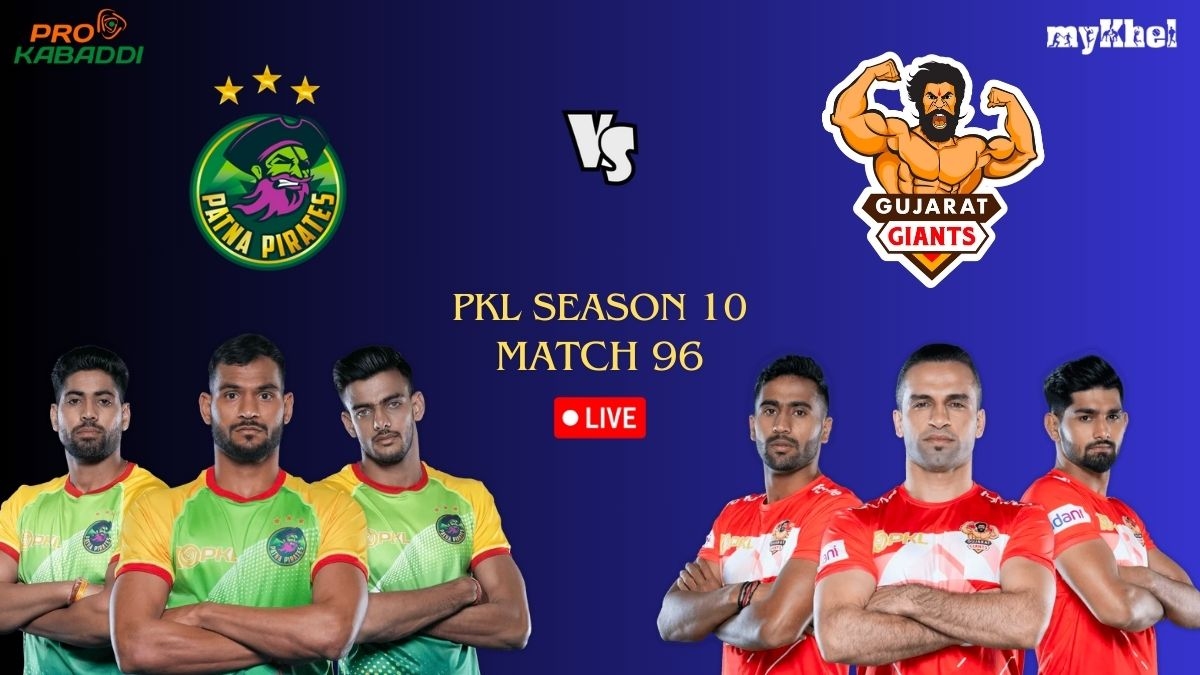 Pkl Live Score Match 96 Patna Pirates Vs Gujarat Giants