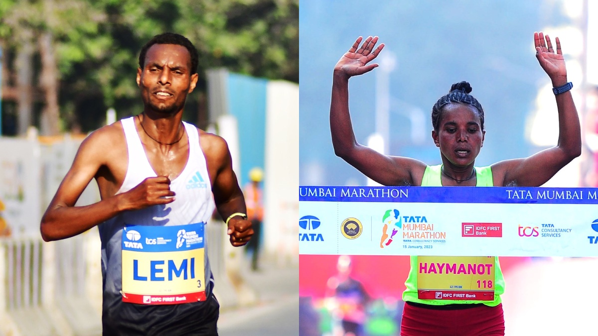 Tata Mumbai Marathon 2024 Defending Champions Berhanu & Haymanot