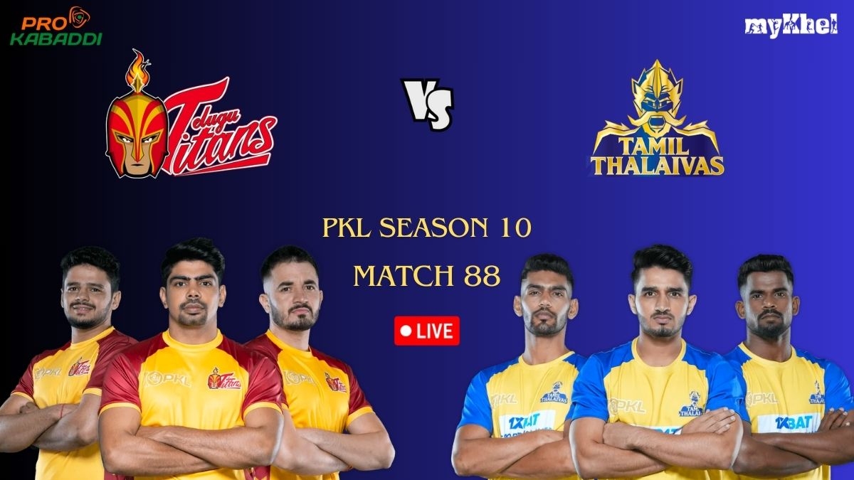 Pkl Live Score Match 88 Telugu Titans Vs Tamil Thalaivas