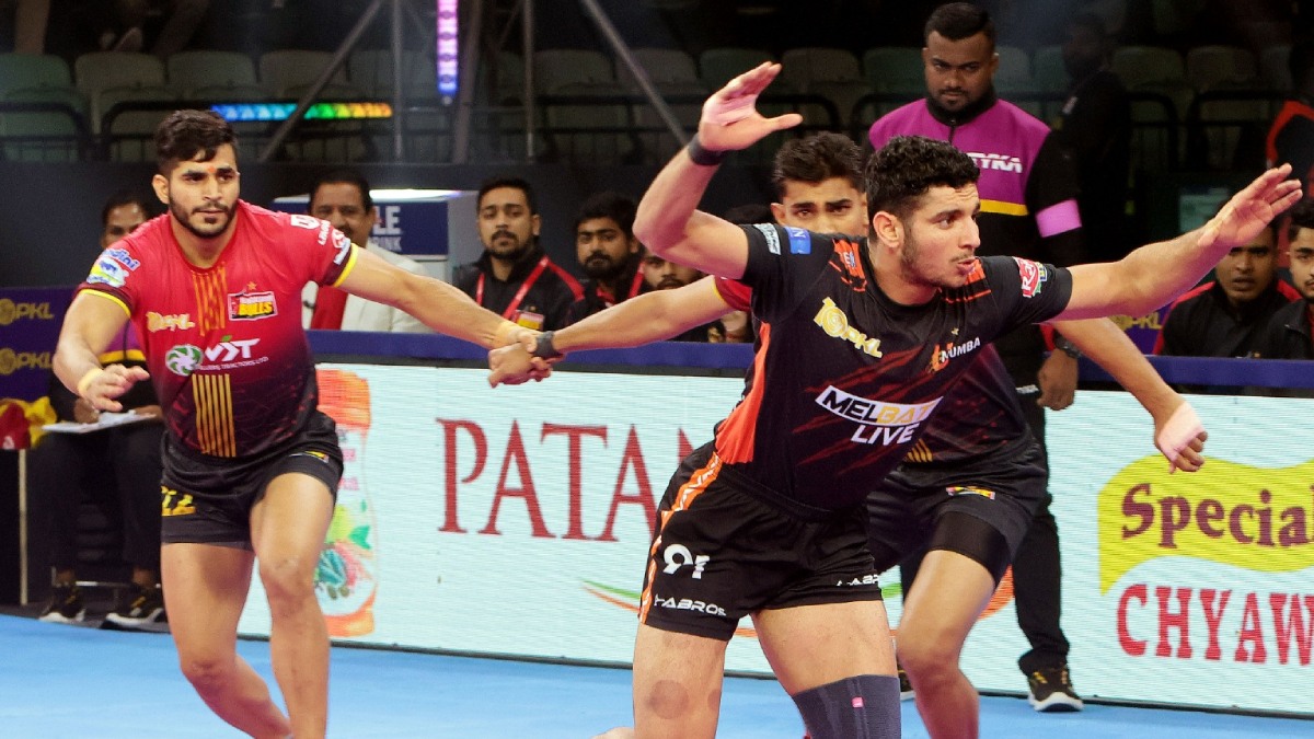 Pro Kabaddi Bengaluru Bulls Vs U Mumba Gujarat Giants Vs Tamil Thalaivas