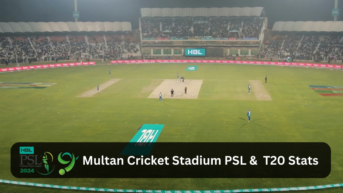 PSL 2024 Multan Cricket Stadium Pitch Report, T20 & Pakistan Super