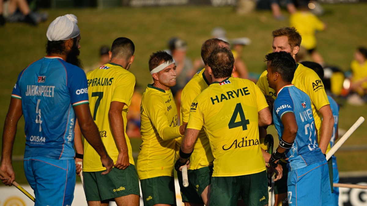 Indian Mens Hockey Team Lost To Australia In Their First Game Of The Tour