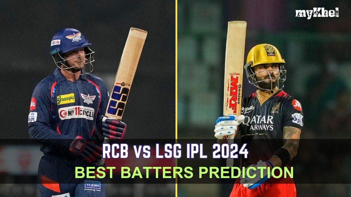 RCB vs LSG IPL 2024: Four Batters Who Can Score Most Runs in Match 15 -  myKhel