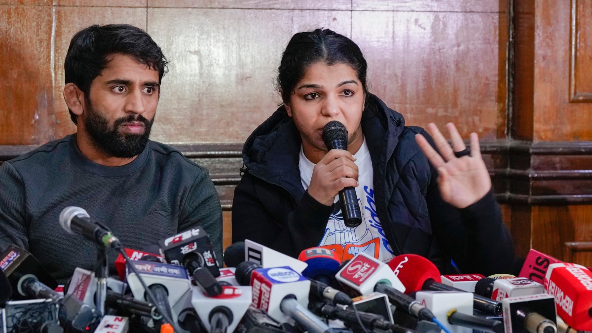 Its A Big Victory For Women Wrestlers Bajrang Sakshi Hail Decision To Frame Charges Against Singh