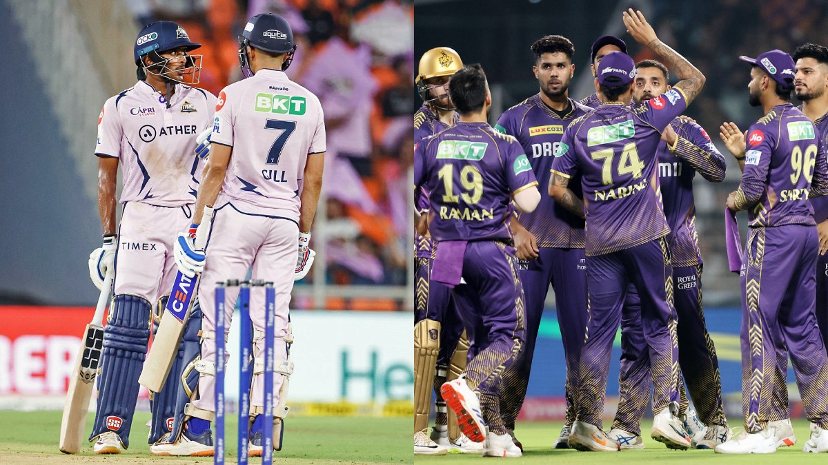 GT vs KKR Head To Head Record, Results & Stats in Narendra Modi Stadium