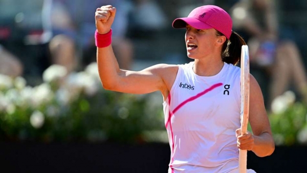 Iga Swiatek Passes Angelique Kerber Test Italian Open