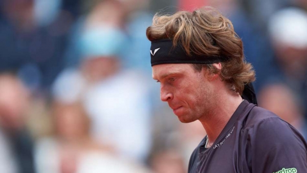 Andrey Rublev Crashes Out Of French Open After Straight Sets Defeat To Matteo Arnaldi