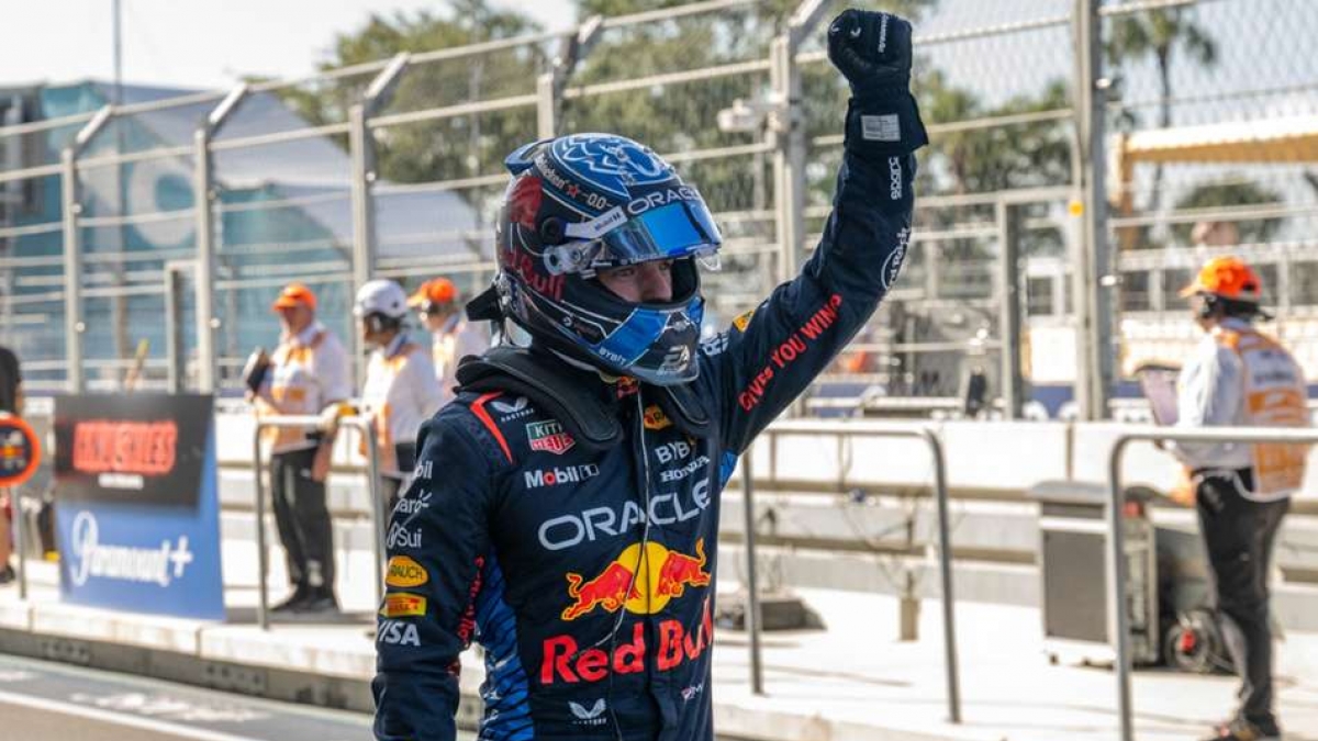 Max Verstappen Pole Position For Miami Grand Prix