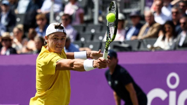 Holger Rune Struggles Continue As He Falls To Jordan Thompson At Queens Club Championships