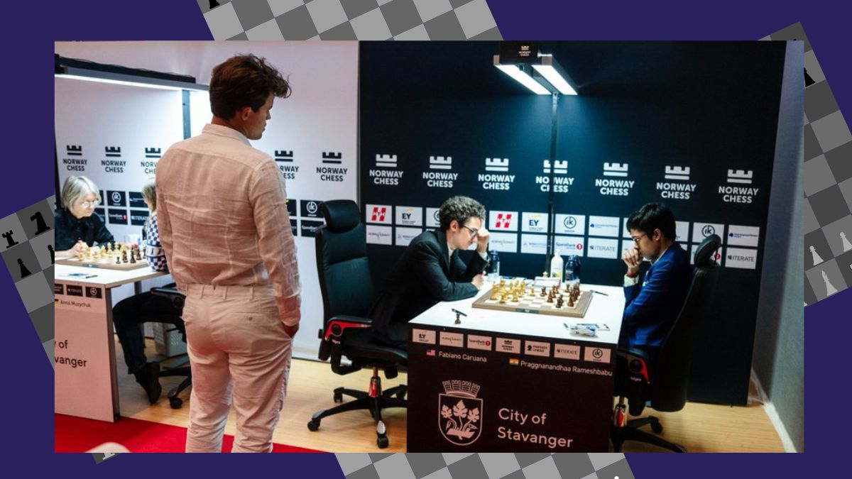 Norway Chess 2024: Praggnanandhaa Beats Caruana To Stay In Hunt As Magnus Carlsen Takes the Lead in Round 9