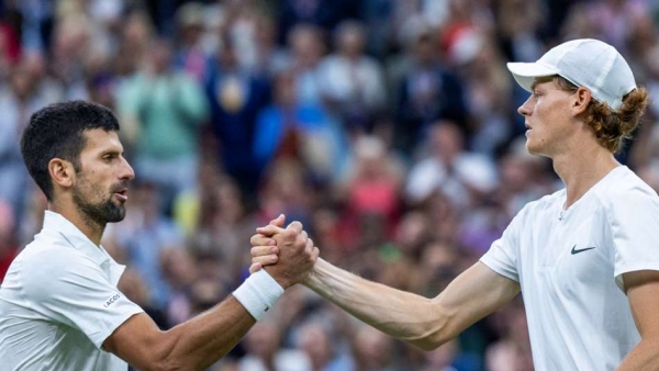 Jannik Sinner Faces Yannick Hanfmann Wimbledon Carlos Alcaraz Novak Djokovic