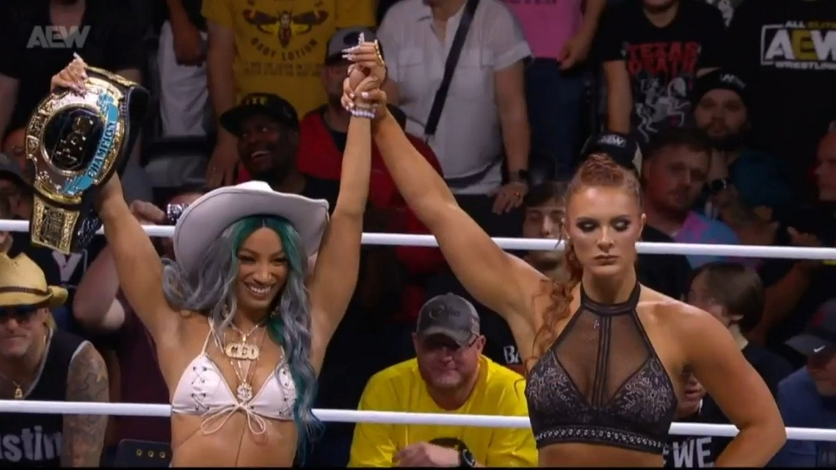 Aew Blood And Guts 2024 Team Aew Wins Champion Gets New Ally