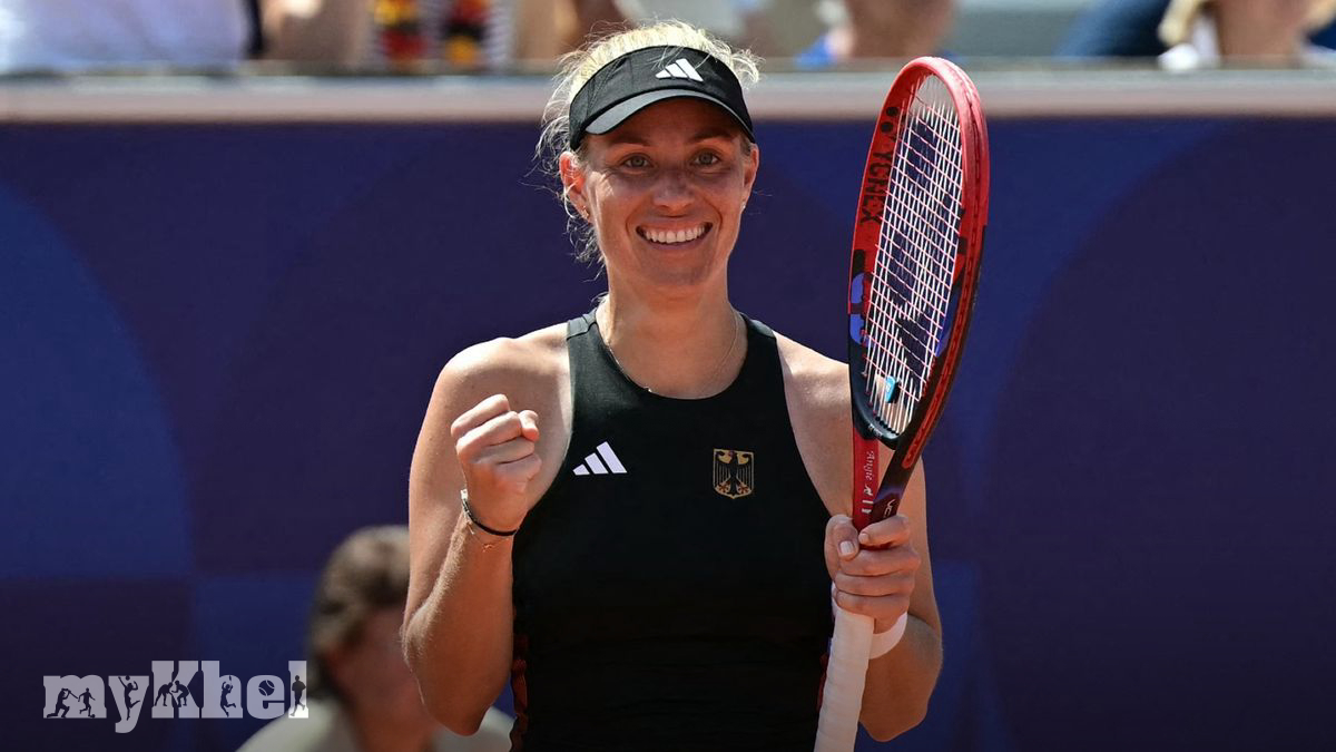 Angelique Kerber Matches Olympic Record In Paris 2024 Tennis Quarter