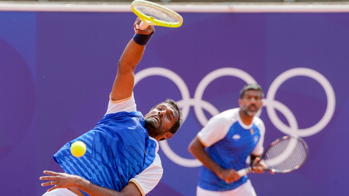 Paris Olympics 2024 Tennis Indias Challenge Ends After Rohan Bopanna Sriram Balaji Crash Out