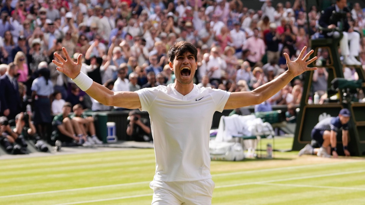 Carlos Alcaraz Wimbledon 2024 Triumph In Numbers All Statistics After The Spanish Star Beat Novak D