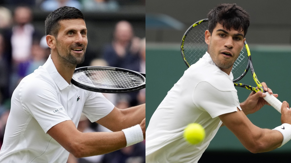 Novak Djokovic Vs Carlos Alcaraz Head To Head Grand Slam Record Ahead Of Wimbledon 2024 Final