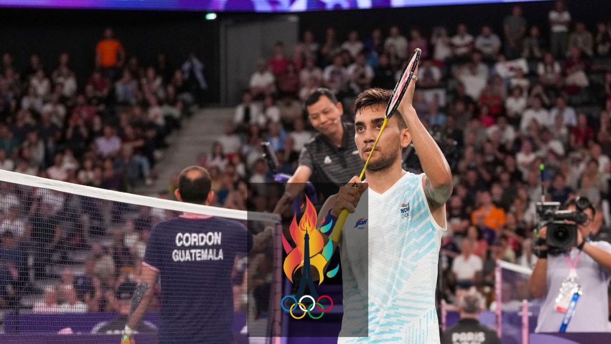 Paris Olympics 2024 Lakshya Sen Begins Campaign With A Thrilling Victory Over Kevin Cordon