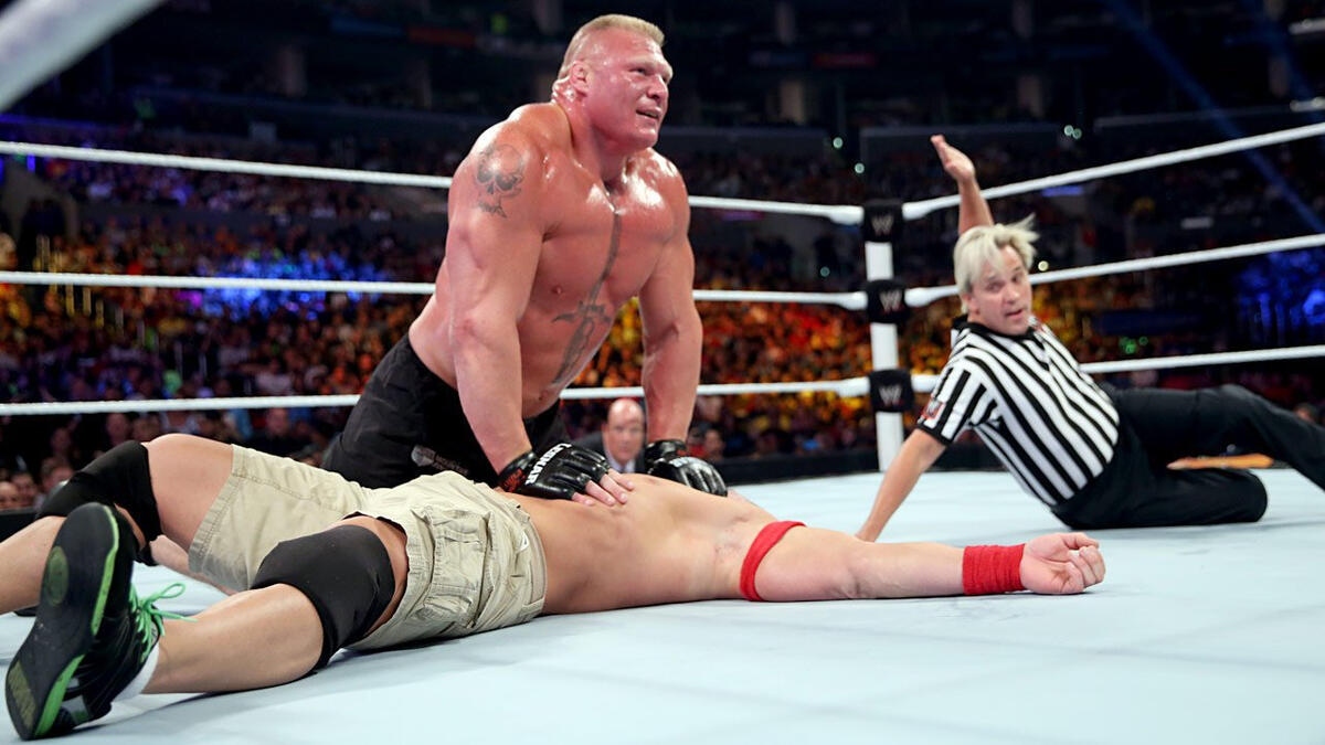 Wwe Summerslam 2024 Cena Vs Lesnar To Hhh Vs Shawn Michaels 5 Greatest Matches Of All Time At Ple