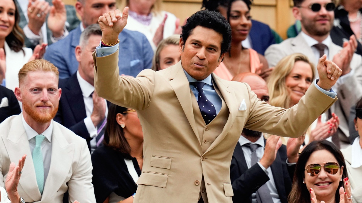 Wimbledon 2024 Tendulkar To Stokes Cricketers Grace Centre Court For Zverev Vs Norrie Clash