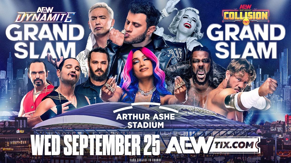 Aew Dynamite Spoiler On Main Event Title Match Planned For Grand Slam 2024 Episode
