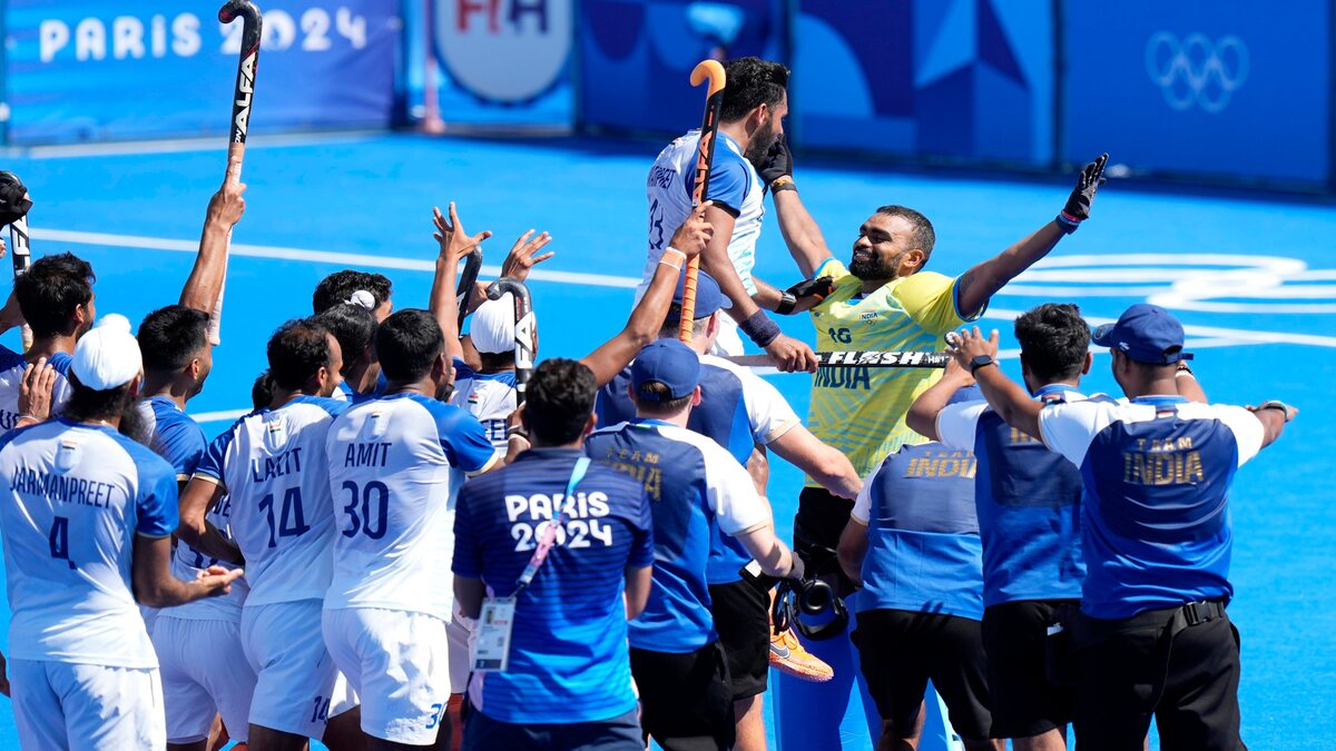 Olympics 2024 India Beat Spain To Clinch Bronze Medal In Hockey Record Consecutive Olympic Medals