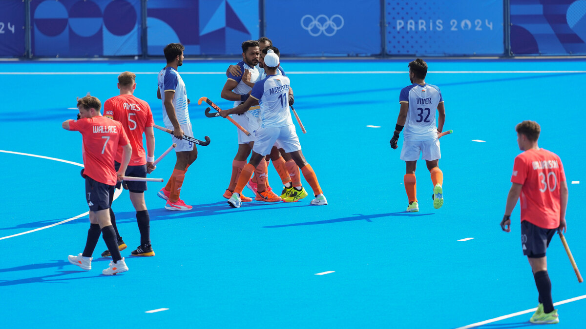 India Vs Great Britain Hockey Resilient India Defy Odds To Advance To Semis Britain Knocked Out