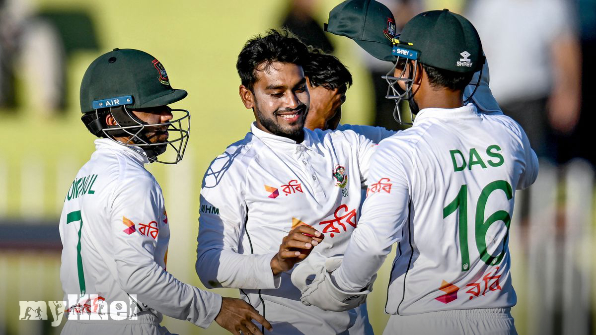 Mehidy Hasan Miraz Dominates Pakistan In Second Test 011