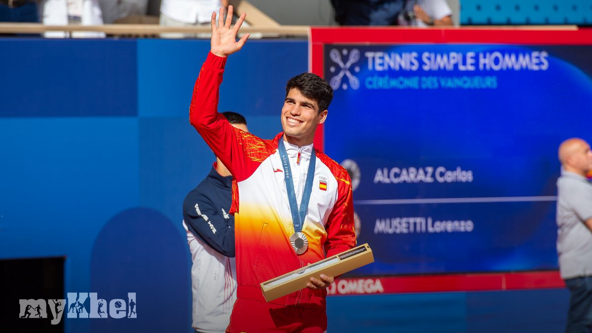 Alcaraz Feels Pressure In Olympic Final Defeat To Djokovic 011