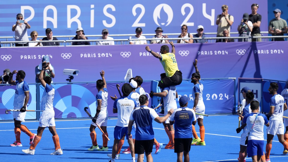 Paris Olympics 2024 Team India Dedicates Bronze Medal To Pr Sreejesh As The Wall Of Indian Hockey