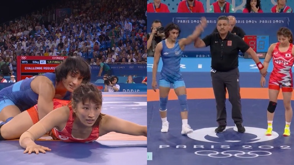 Paris Olympics How Vinesh Phogat Stunned World No 1 Yui Susaki In 10 Seconds