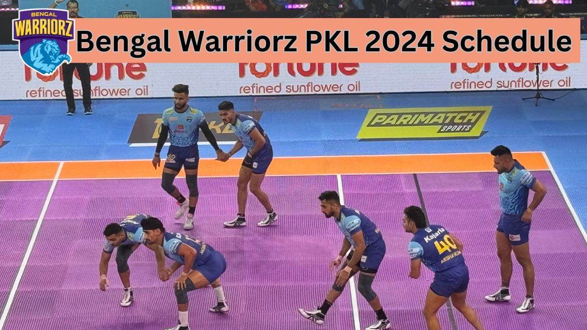 Bengal Warriorz Pkl 2024 Schedule Complete List Of Matches With Date And Venue Full Squad