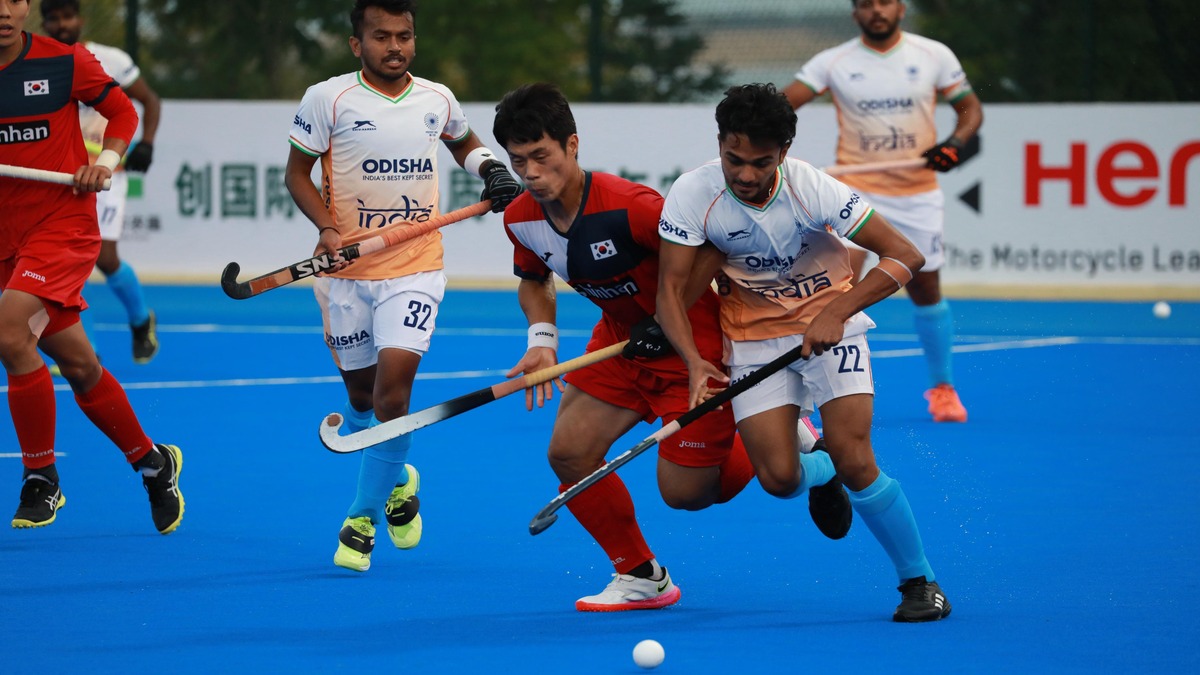 India Vs Korea Asian Champions Trophy Harmanpreet Achieves 200 Mark As India Blow Korea To Confirm