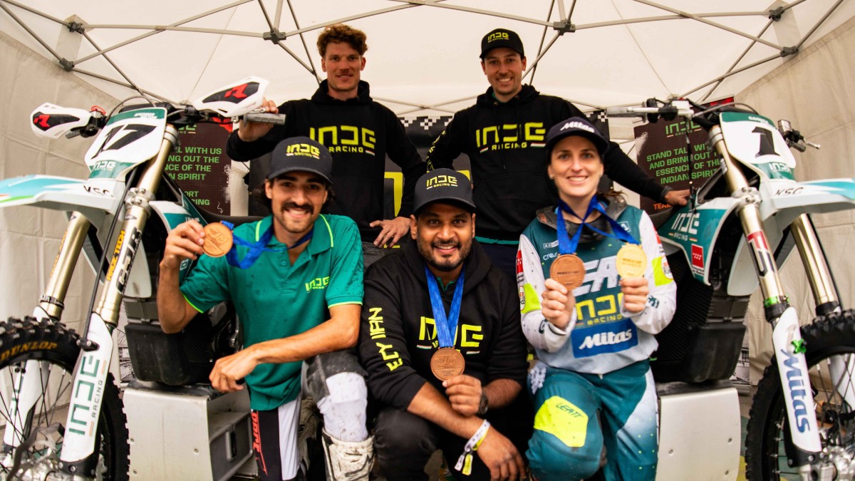 Inde Racing Scripts History First Indian Team To Finish Third In Fim E Xplorer World Cup