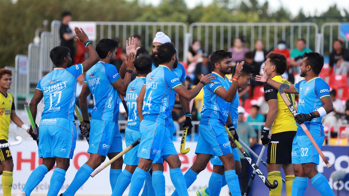 Asian Champions Trophy 2024 Rajkumar Pal Scores Three As India Maul Malaysia 8 1