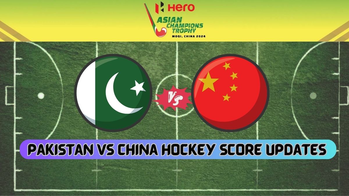 Pakistan Vs China Hockey Live Score Asian Champions Trophy 2024 Pak Vs Chn Updates