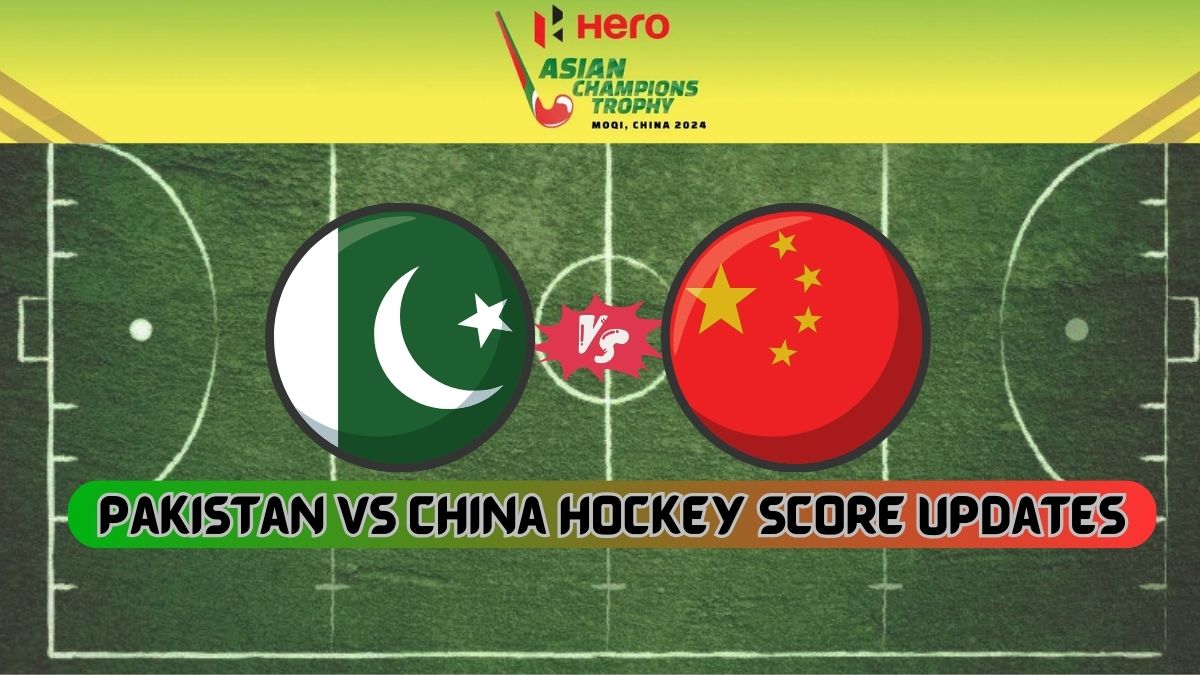 Pakistan Vs China Hockey Live Score Asian Champions Trophy 2024 Semi Final Pak Vs Chn Updates