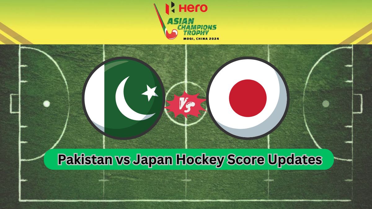 Pakistan Vs Japan Hockey Live Score Asian Champions Trophy 2024 Pak Vs Jpn Updates