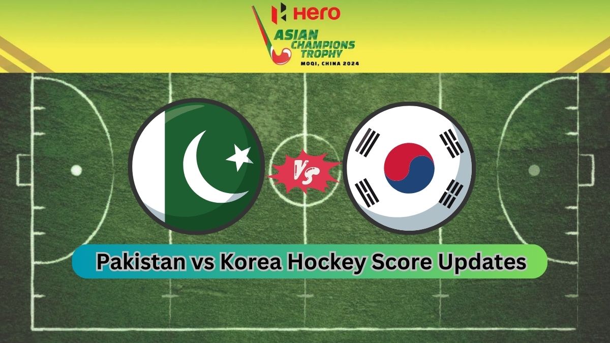 Pakistan Vs Korea Hockey Live Score Asian Champions Trophy 2024 Pak Vs Kor Highlights Match