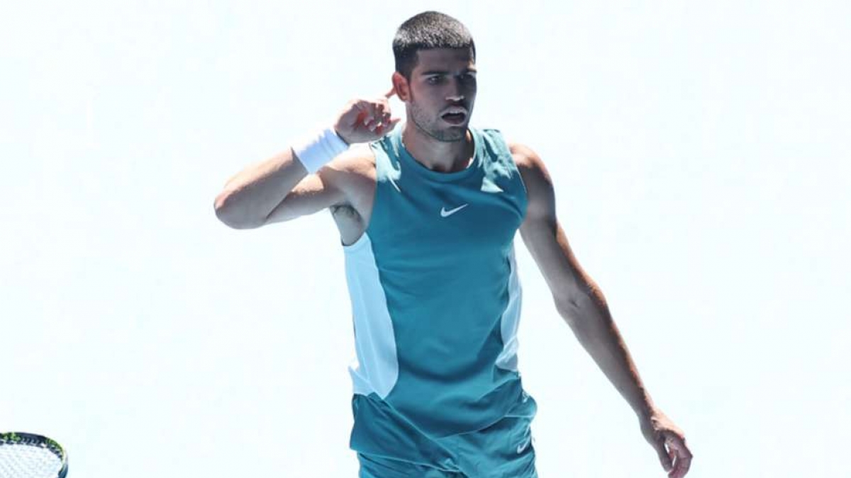 Australian Open Picture Perfect Carlos Alcaraz Pulls Out All The Shots To Reach Round Four