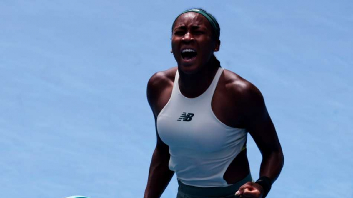 Australian Open Coco Gauff Hits Back To Better Belinda Bencic In Fourth Round