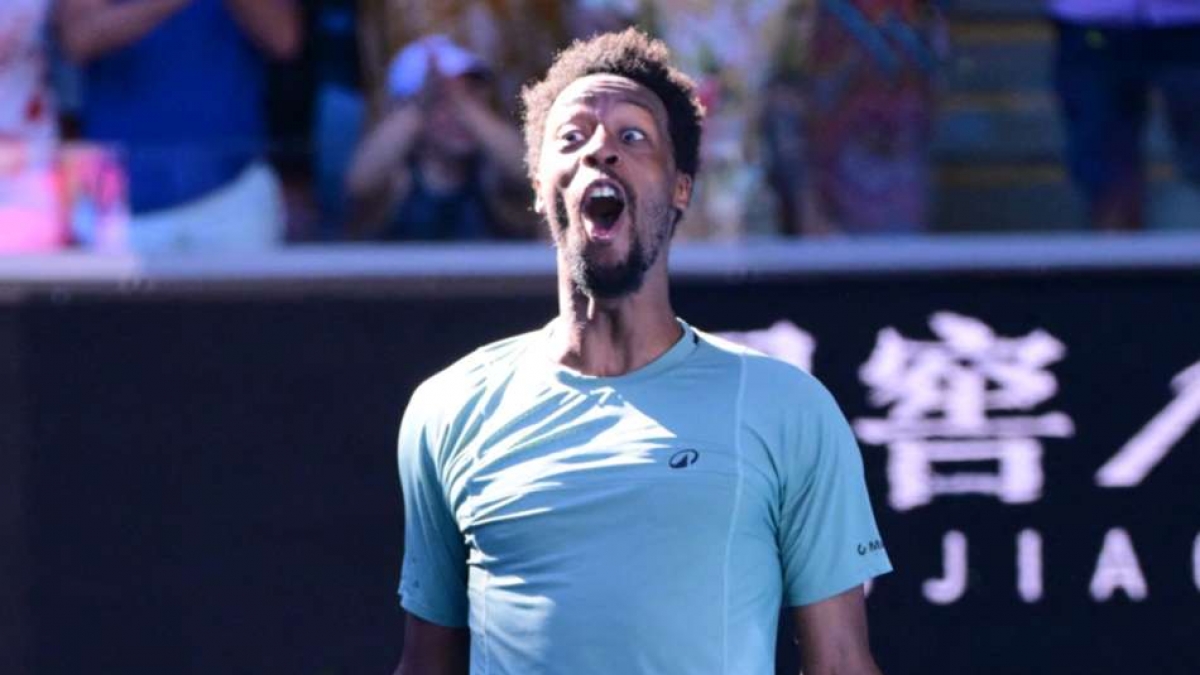 Australian Open Monfils Shows Moves In Fantastic Defeat Of Fritz