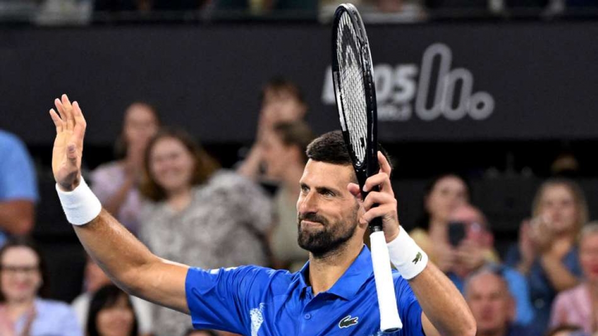 Djokovic Into Quarter Final In Brisbane After Straight Sets Victory Over Monfils
