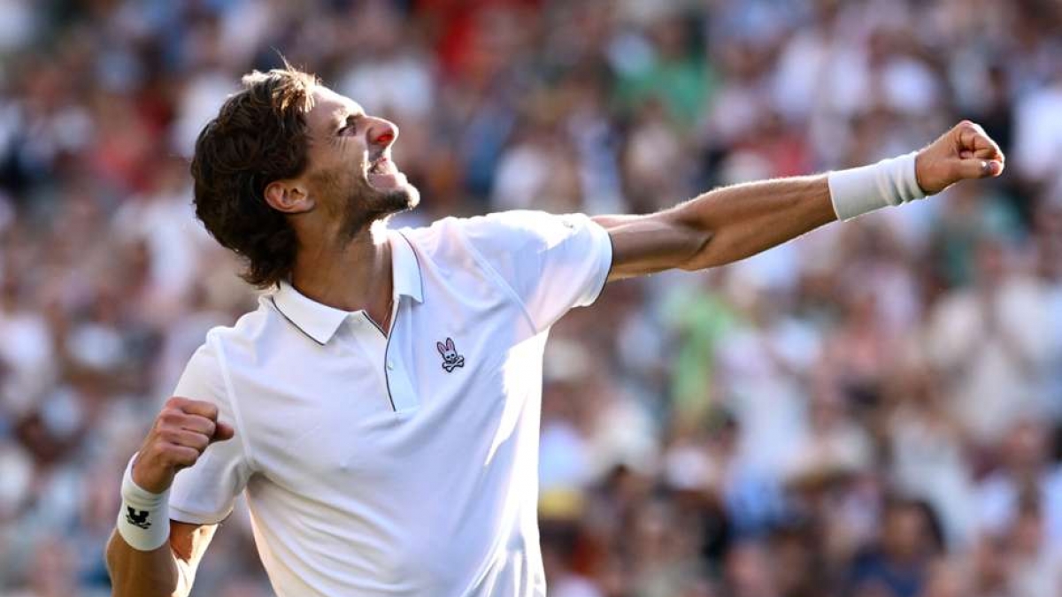 Wimbledon Alexander Zverev Stunned By Arthur Rinderknech In Five Set Epic