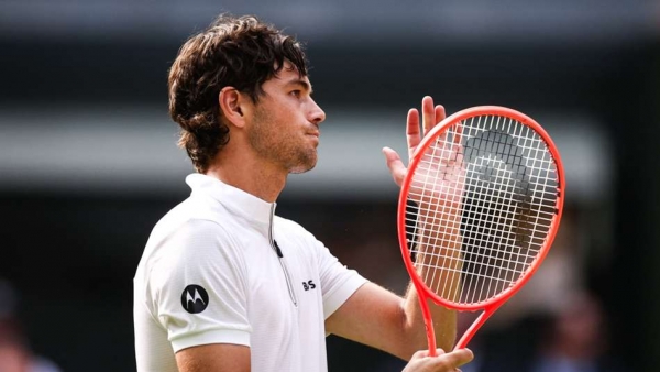 Wimbledon Taylor Fritz Marches On After Outlasting Alejandro Davidovich Fokina