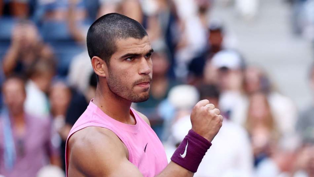 Us Open Carlos Alcaraz Stays Perfect To Reach Quarter Finals