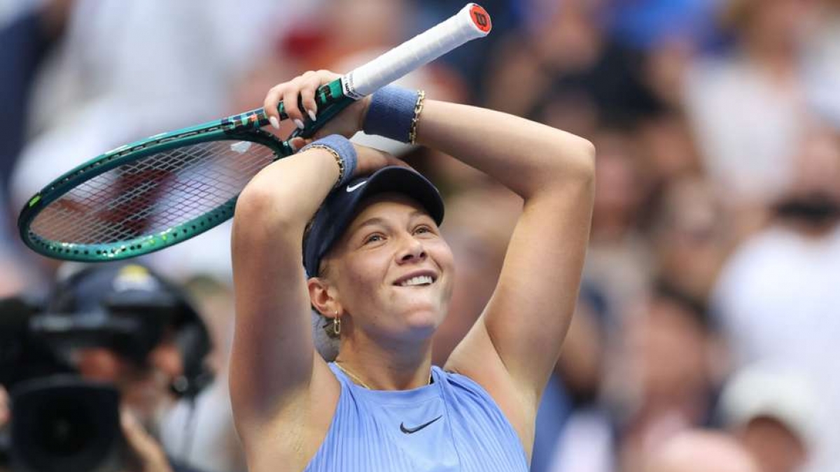 Us Open Amanda Anisimova Gets Revenge Over Iga Swiatek At Flushing Meadows