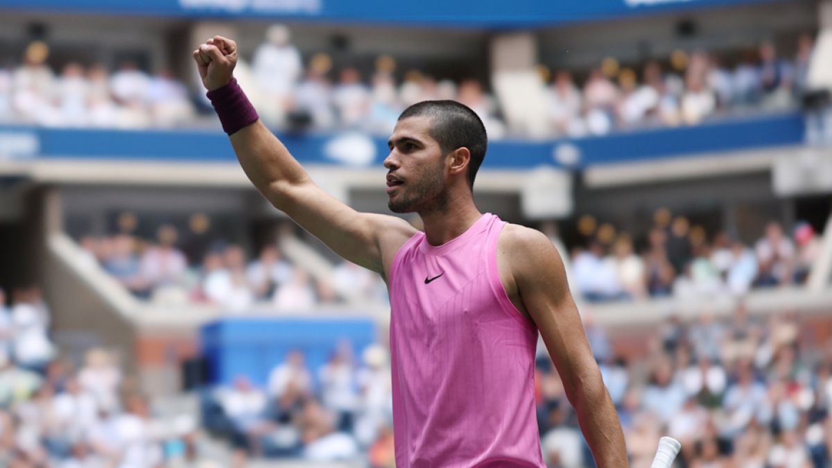 Us Open Carlos Alcaraz Marches Into The Final Four After Jiri Lehecka Triumph