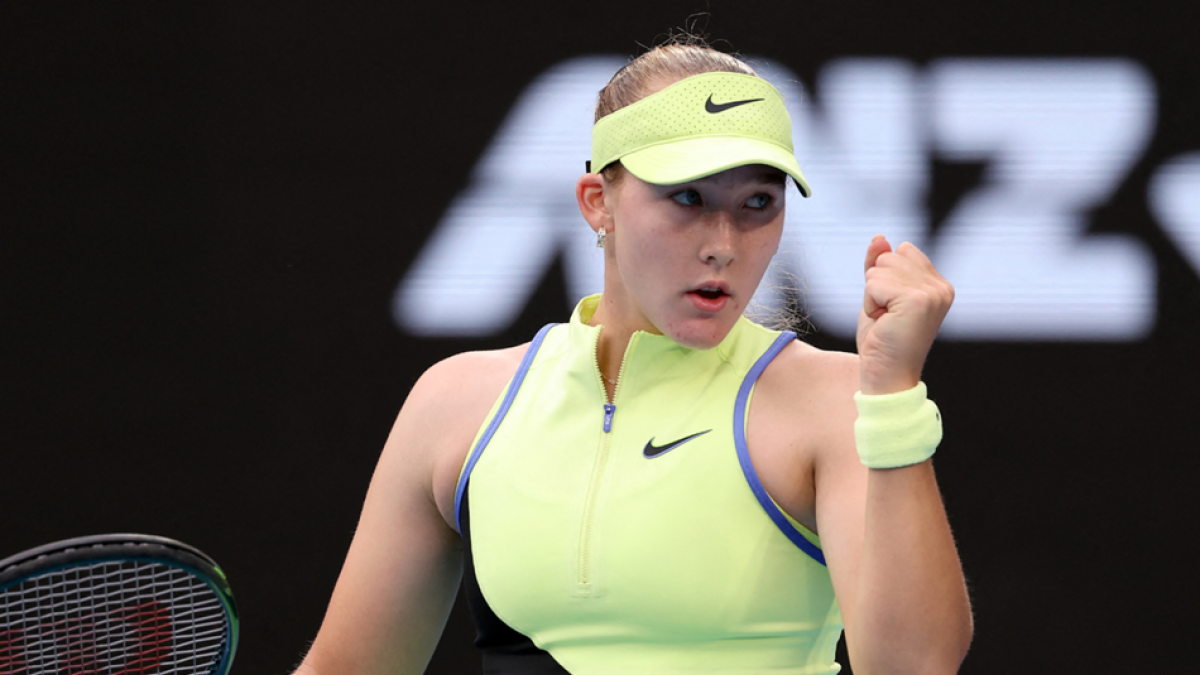 Australian Open Mirra Andreeva Battles Past Vekic To Set Up Sakkari Clash In Round 2