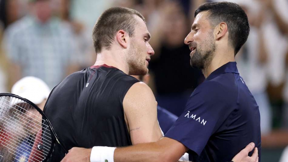 Jack Draper Digs Deep Beat Novak Djokovic Indian Wells Classic